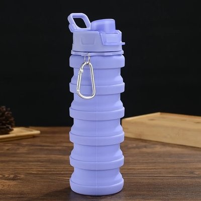 COLLAPSIBLE TRAVEL WATER BOTTLE 17OZ