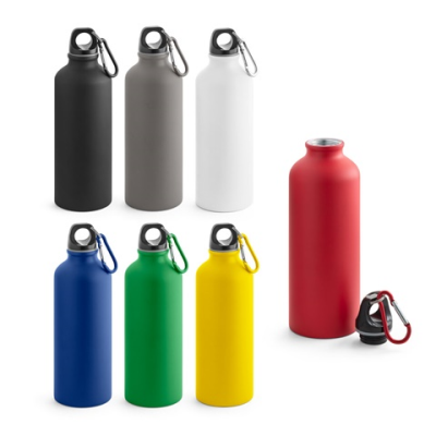 COLLINA ALUMINIUM METAL BOTTLE with Carabiner 540 Ml