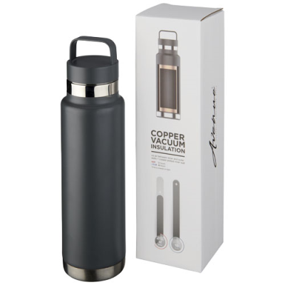 COLTON 600 ML COPPER VACUUM THERMAL INSULATED WATER BOTTLE in Grey