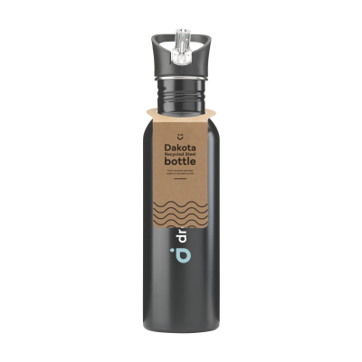 DAKOTA RCS RECYCLED STEEL BOTTLE 750 ML in Black