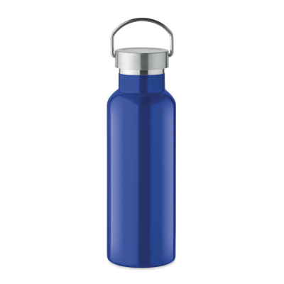 DOUBLE WALL BOTTLE 500 ML in Blue