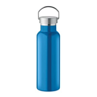 DOUBLE WALL BOTTLE 500 ML in Blue