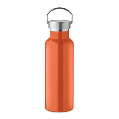 DOUBLE WALL BOTTLE 500 ML in Orange