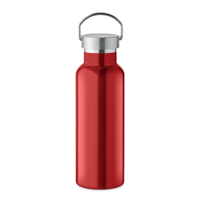 DOUBLE WALL BOTTLE 500 ML in Red