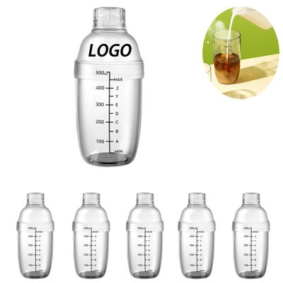 DURABLE PLASTIC PROTEIN SHAKER BOTTLE