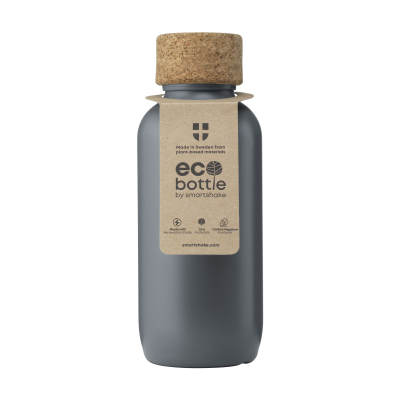 ECOBOTTLE 650 ML PLANT BASED - MADE in the EU in Dark Grey