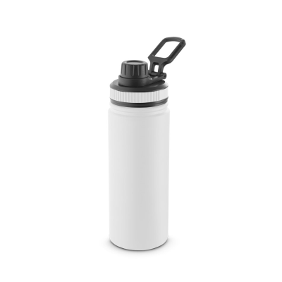 FEDERER BOTTLE in 90% Recycled Stainless Steel Metal 570 Ml in White