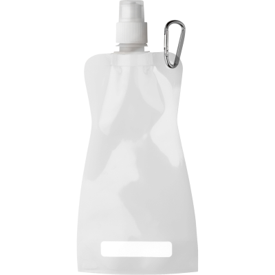 FOLDING WATER BOTTLE (420ML) in White