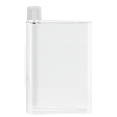 GENIE NOTE BOTTLE - 420ML TRANSPARENT & WHITE