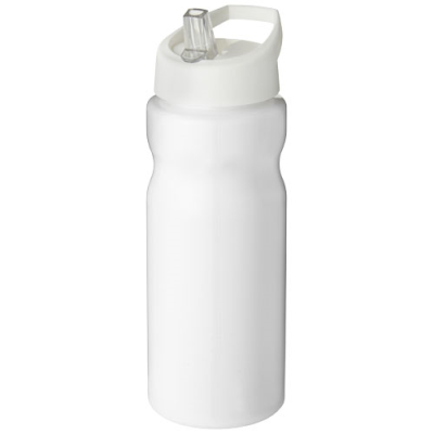 H2O ACTIVE® BASE 650 ML SPOUT LID SPORTS BOTTLE in White