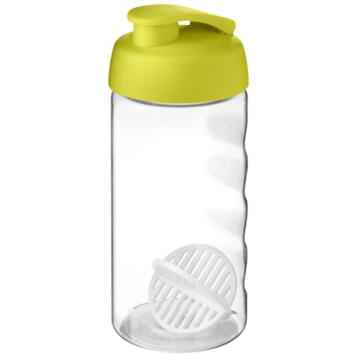 H2O ACTIVE® BOP 500 ML SHAKER BOTTLE in Lime & Clear Transparent
