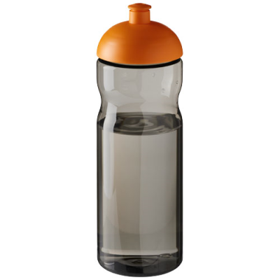 H2O ACTIVE® ECO BASE 650 ML DOME LID SPORTS BOTTLE in Charcoal & Orange