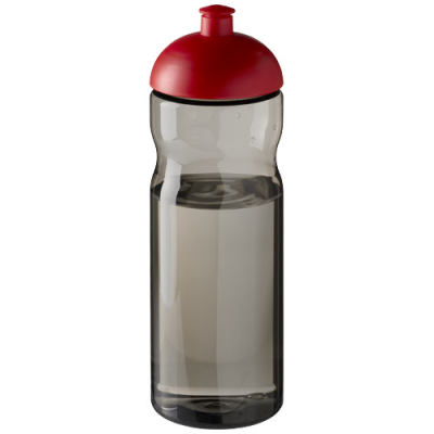 H2O ACTIVE® ECO BASE 650 ML DOME LID SPORTS BOTTLE in Charcoal & Red
