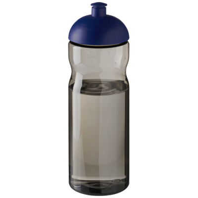 H2O ACTIVE® ECO BASE 650 ML DOME LID SPORTS BOTTLE in Charcoal & Royal Blue