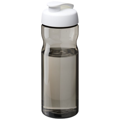 H2O ACTIVE® ECO BASE 650 ML FLIP LID SPORTS BOTTLE in Charcoal & White