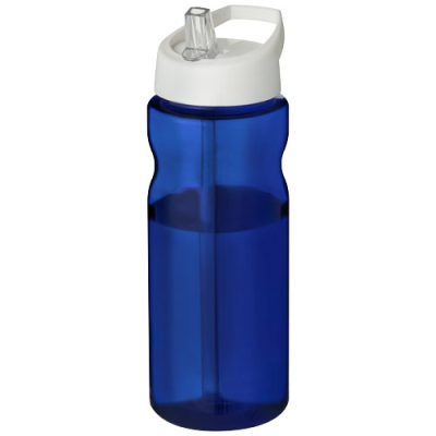 H2O ACTIVE® ECO BASE 650 ML SPOUT LID SPORTS BOTTLE in Blue & White