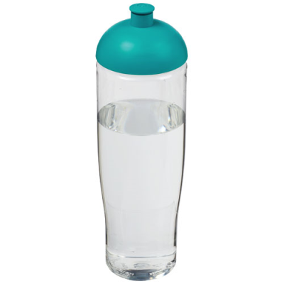H2O ACTIVE® TEMPO 700 ML DOME LID SPORTS BOTTLE in Clear Transparent & Aqua Blue