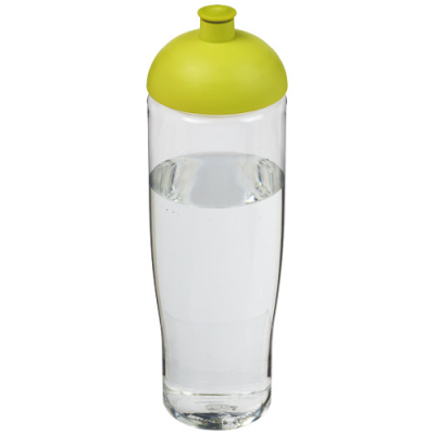 H2O ACTIVE® TEMPO 700 ML DOME LID SPORTS BOTTLE in Clear Transparent & Lime