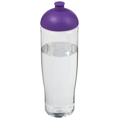 H2O ACTIVE® TEMPO 700 ML DOME LID SPORTS BOTTLE in Clear Transparent & Purple