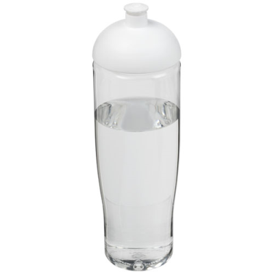 H2O ACTIVE® TEMPO 700 ML DOME LID SPORTS BOTTLE in Clear Transparent & White