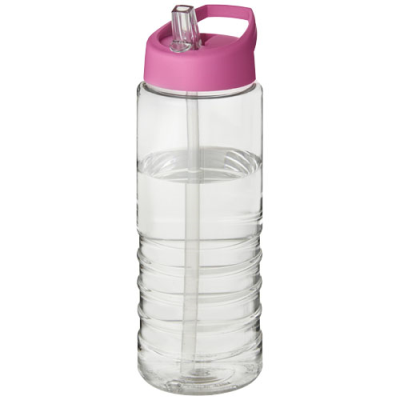 H2O ACTIVE® TREBLE 750 ML SPOUT LID SPORTS BOTTLE