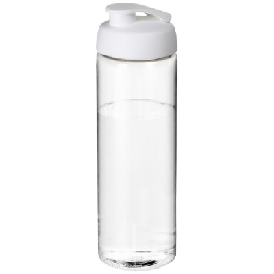H2O ACTIVE® VIBE 850 ML FLIP LID SPORTS BOTTLE in Clear Transparent & White