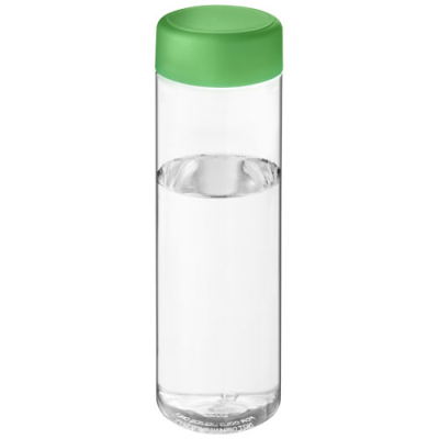H2O ACTIVE® VIBE 850 ML SCREW CAP WATER BOTTLE in Clear Transparent & Green