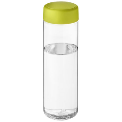 H2O ACTIVE® VIBE 850 ML SCREW CAP WATER BOTTLE in Clear Transparent & Lime