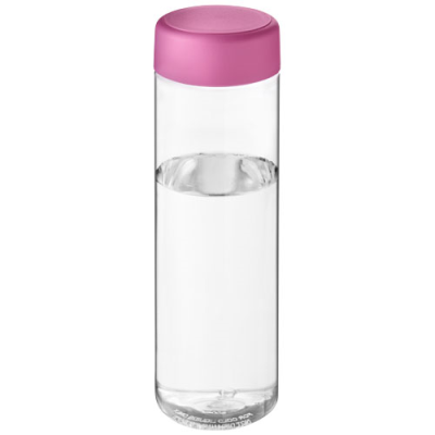 H2O ACTIVE® VIBE 850 ML SCREW CAP WATER BOTTLE in Clear Transparent & Pink