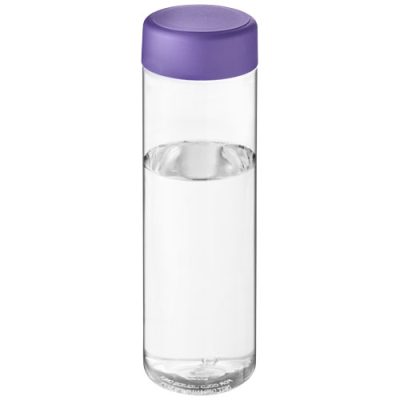 H2O ACTIVE® VIBE 850 ML SCREW CAP WATER BOTTLE in Clear Transparent & Purple