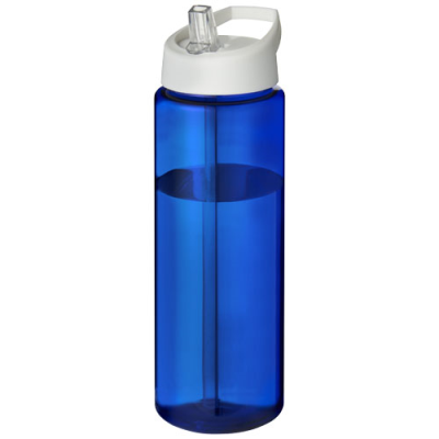 H2O ACTIVE® VIBE 850 ML SPOUT LID SPORTS BOTTLE in Blue & White