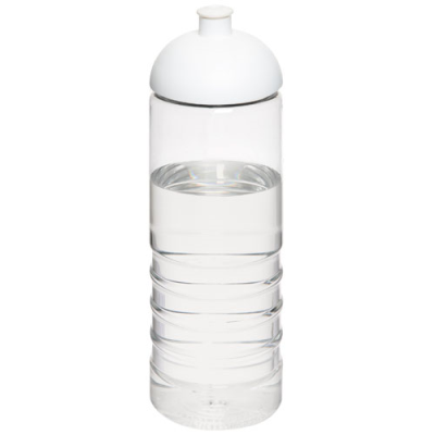 H2O TREBLE 750 ML DOME LID SPORTS BOTTLE in Transparent-white Solid