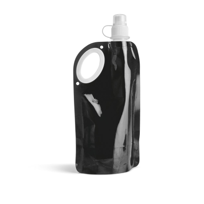 HIKE FOLDING BOTTLE in Pet, Pa & Pe 750 Ml in Black