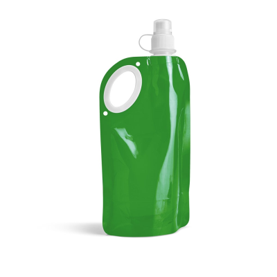 HIKE FOLDING BOTTLE in Pet, Pa & Pe 750 Ml in Green