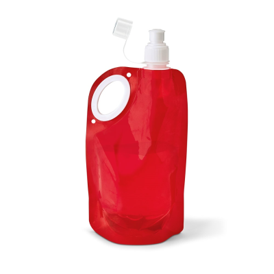 HIKE FOLDING BOTTLE in Pet, Pa & Pe 750 Ml in Red