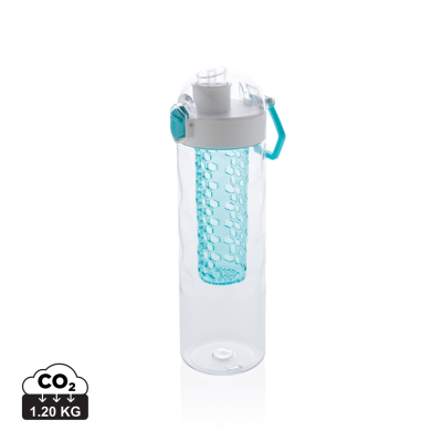 HONEYCOMB LOCKABLE LEAK PROOF INFUSER BOTTLE in Turquoise