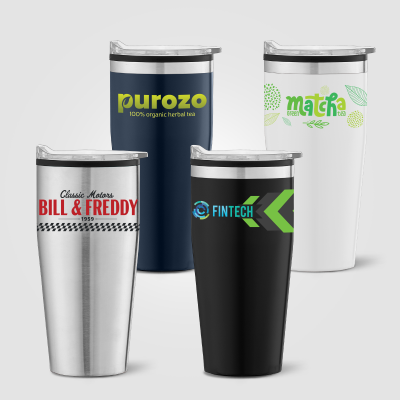 JASPER - 530 ML STAINLESS STEEL METAL TUMBLER with Plastic Interior