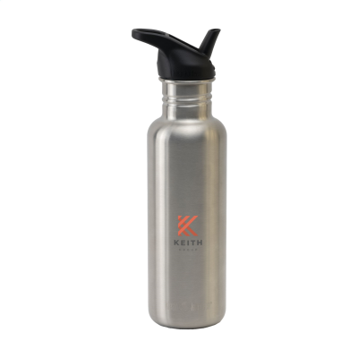 KLEAN KANTEEN CLASSIC BOTTLE FLIP SEAL SPORTS CAP 800 ML in Silver