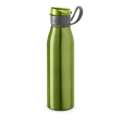 KORVER ALUMINIUM METAL 650 ML SPORTS BOTTLE in Pale Green