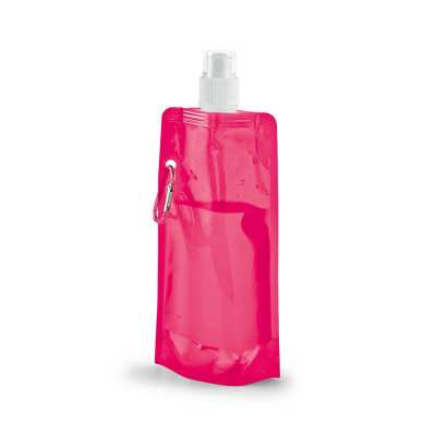 KWILL 460 ML PE FOLDING BOTTLE in Pink