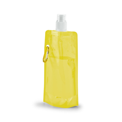 KWILL 460 ML PE FOLDING BOTTLE in Yellow