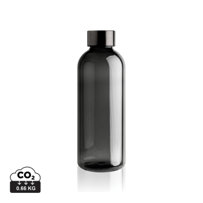 LEAKPROOF WATER BOTTLE with Metallic Lid in Black