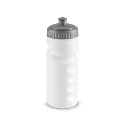 LOWRY 530 ML HDPE SPORTS BOTTLE in Satin Silver