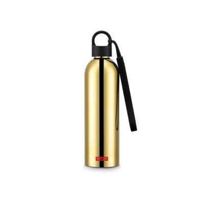 MELIOR STEEL DOUBLE-WALLED WATER BOTTLE 500 ML in Golden