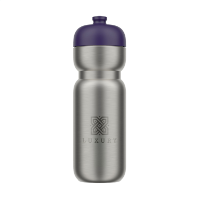 MEPAL STAINLESS STEEL METAL SPORTS BOTTLE PULL 800 ML in Midnight Blue