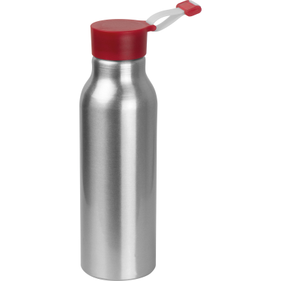 METAL DRINK BOTTLE with Silicone Lid