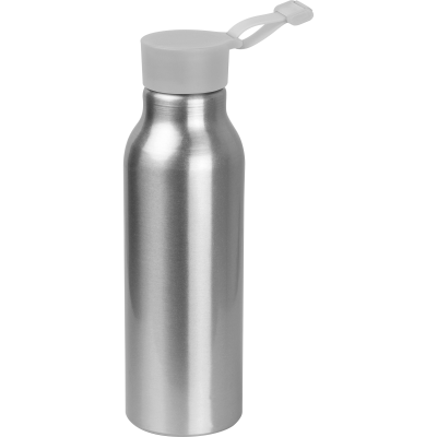METAL DRINK BOTTLE with Silicone Lid