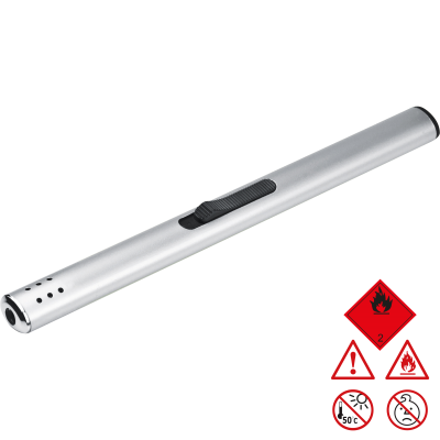 METAL STICK LIGHTER BRISBANE in Silver Grey 