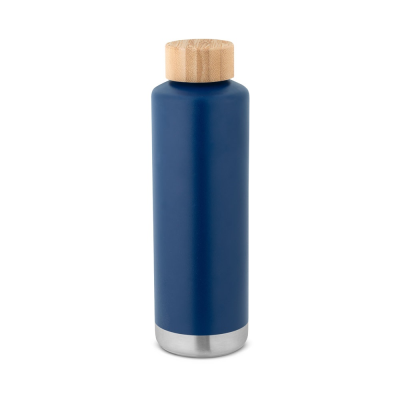 NORRE BOTTLE DOUBLE WALL STAINLESS STEEL METAL in Navy Blue