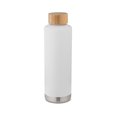 NORRE BOTTLE DOUBLE WALL STAINLESS STEEL METAL in White